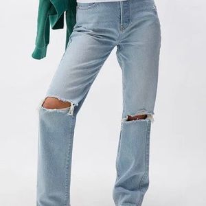 NWT Pacsun high rise straight leg jeans